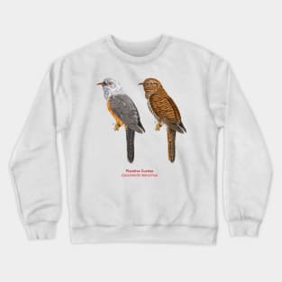 Plaintive Cuckoo | Cacomantis merulinus ⚥ Crewneck Sweatshirt